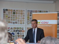 "Wählen sie die CDU, meinetwegen auch die SPD, aber nicht die AfD. Vielen Dank, meine Damen und Herren"